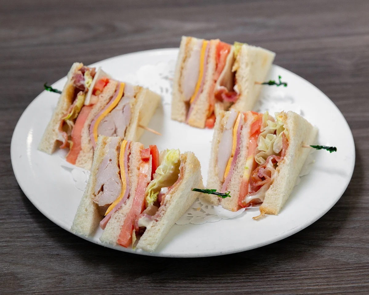 super club house sandwich with fries 特级公司三文治, 大明茶餐廳 Ming's Restaurant